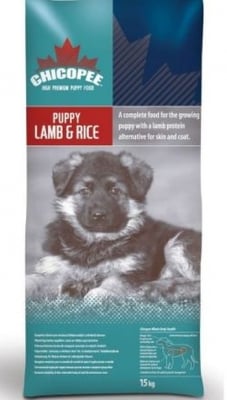 "Chicopee High Premium" - Храна за малки кученца с агнешко месо и ориз