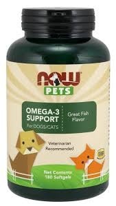 НАУ ФУДС ПЕТС ОМЕГА-3 ЗА КУЧЕТА И КОТКИ дражета * 180