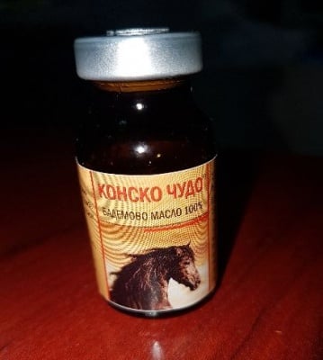 КОНСКО ЧУДО 100% МАСЛО ОТ БАДЕМОВО МАСЛО - хидратира кожата и ускорява растежа на косъма, 20 мл.