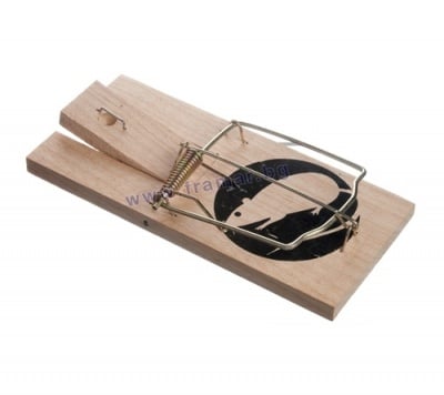 Дървен уред за залавяне на мишки, К - 3001