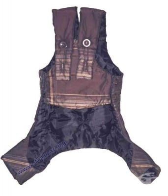 ЧИКИТА ЗИМНА ГРЕЙКА ЗА КУЧЕ BROWN PLAID WARMER