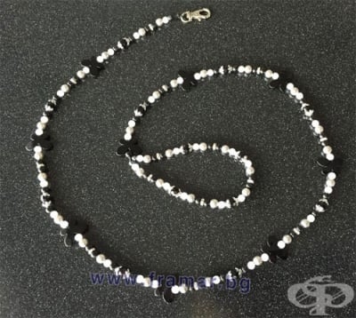 ЧИКИТА ЛУКСОЗНА КАИШКА ЗА КУЧЕ LUX BLACK BUTTERFLY