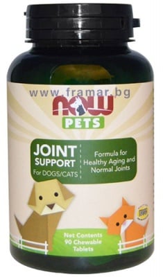 НАУ ФУДС ПЕТС ЗА СТАВИ И СУХОЖИЛИЯ ЗА КУЧЕТА И КОТКИ таблетки * 90