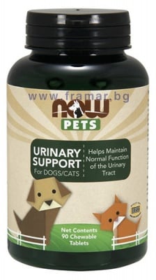 НАУ ФУДС ПЕТС ЗА НОРМАЛНО УРИНИРАНЕ ЗА КУЧЕТА И КОТКИ  таблетки * 90