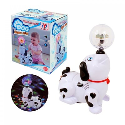 Куче с топка /на батерии/