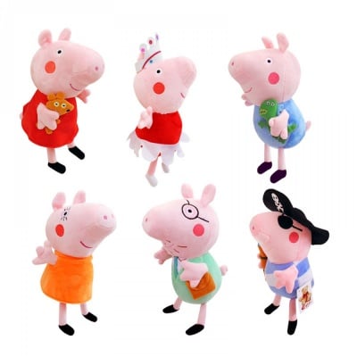 Плюшена играчка - прасето Пепа