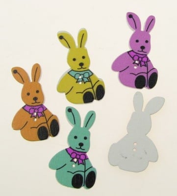 Дървенозаек 33x21x3 мм, дупка 2 мм