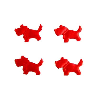 Куче 25 мм червено -50 броя