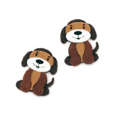 Куче филц 44x33 мм -5 броя