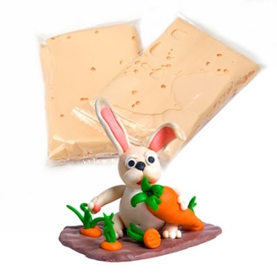 Самосъхнещ моделин цвят кремав -14~15 грама