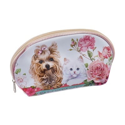 Несесер с куче и котка, голям