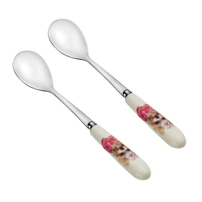 Комплект лъжички Котка и Куче, 2 броя