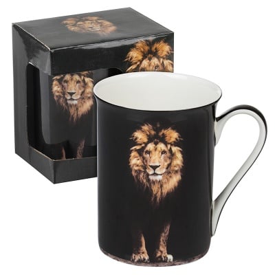 Чаша класик с Лъв + красива подаръчна кутия