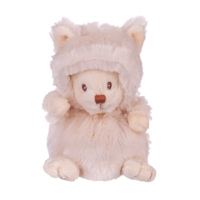 Плюшенa играчка - бяло котенце