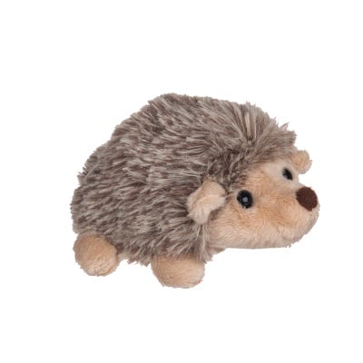 Плюшена играчка кафяв таралеж, 15 см.