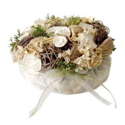 Органза слонова кост