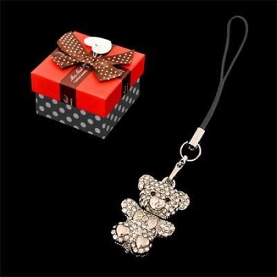 Луксозна верижка за GSM с меченце