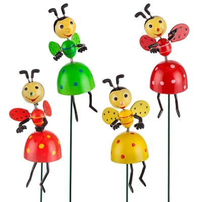 Декорация калинка - фигурка със стик, 70 см.