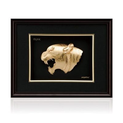 Златна картина - репродукция тигър