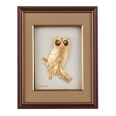 Златна репродукция бухал