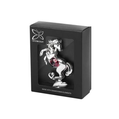 Конче с червено камъче