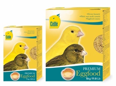 "CeDe Premium Eggfood" - Суха яйчна мека храна за канарчета