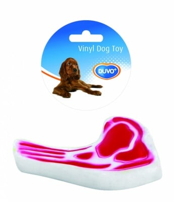 "Dogtoy vinyl food Cutlet" - Играчка за куче