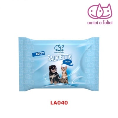 "Salviette" - Мокри кърпички за домашни любимци