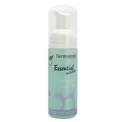 Шампоан за почистване без изплакване за котки  Dermoscent ESSENTIAL MOUSSE, 150мл