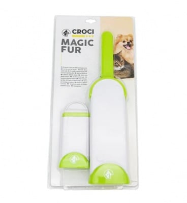 Комплект четки MagicFur, Croci, за почистване на козина
