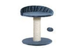 Сиво драскало със столче и топче