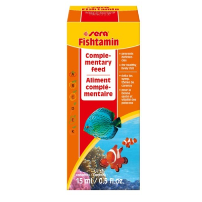 Sera fishtamin /витамини за рибки/-15мл