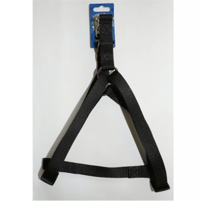 Нагръдник лента едри кучета 30мм черен, дебелина 3.1мм