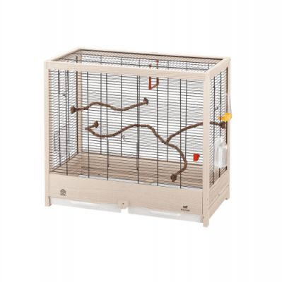 Клетка за птици /69х34,5х58с,м/ - оборудвана