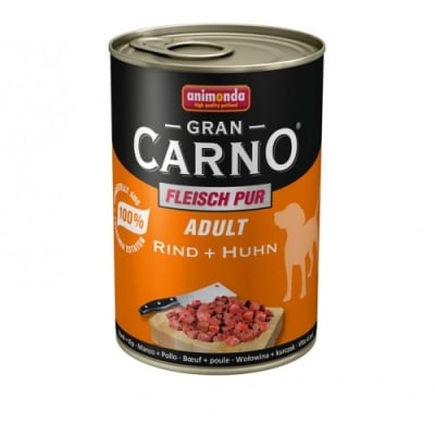 GranCarno Adul with beef&heart /говеждо и сърца/-400гр