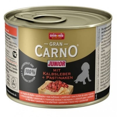 GranCarno Junior /телешки дроб и пъщърнак/-200гр