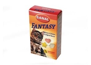 SANAL Витамини Фантазия със сьомга и пиле  150гр.