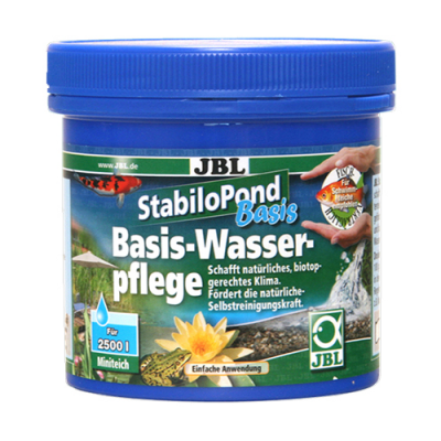 JBL StabiloPond Basis 250гр. – Препарат за основна грижа за градински езера.