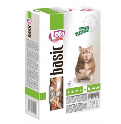 LOLO PETS ПЪЛНОЦЕННА ХРАНА ЗА ХАМСТЕР