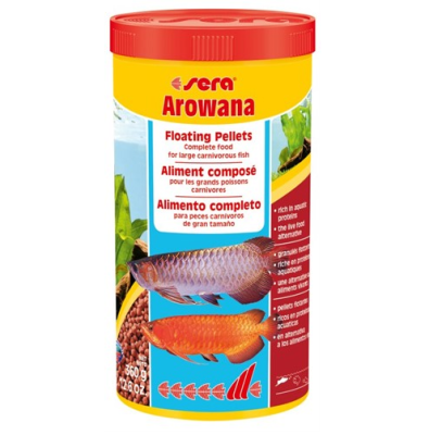 sera Arowana - гранули за Арована и други едри хищни риби