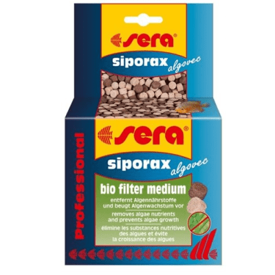 Филтърен материал sera siporax algovec Professional дълготрайно премахва нежеланите водорасли