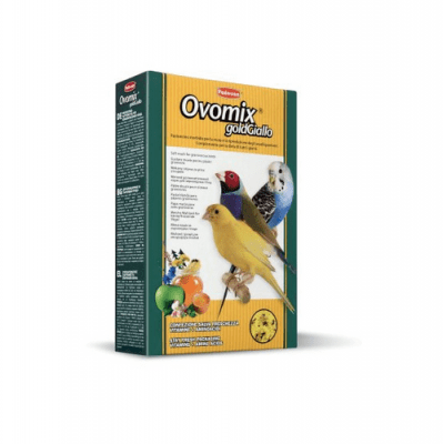 Хранителна добавка за канарчета, вълнисти папагали и екзотични птици Ovomix gold Giallo - /жълта/ - две разфасовки