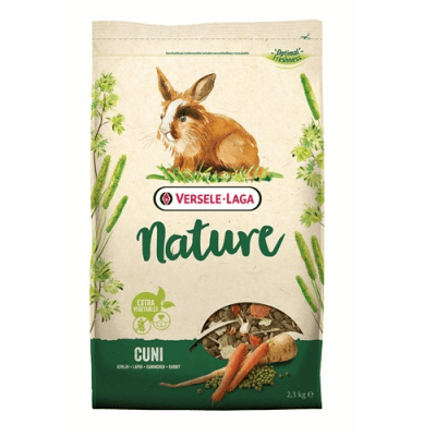 NEW CUNI NATURE - ПЪЛНОЦЕННА ХРАНА ЗА ЗАЙЦИ - две разфасовки