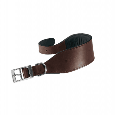 Кожен нашийник за кучета Ferplast VIP Широк - Кафяв - различни размера