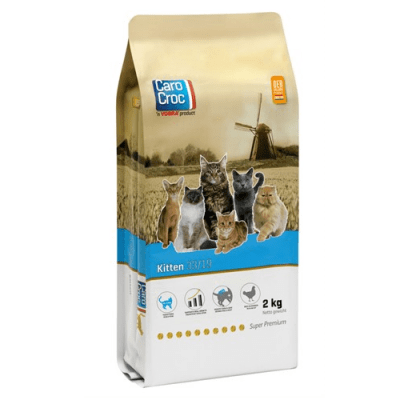 CAROCROC CAT KITTEN 33/19 - Храна за малки котенца от 4 седмици до 12 месеца - три разфасовки