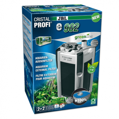 JBL CristalProfi e902 greenline - Енергоспeстяващ външен филтър за аквариуми от 90 до 300 л