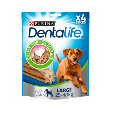 Лакомсво за добра устна хигиена за кучета от едри породи PURINA DENTALIFE Sticks , 142g