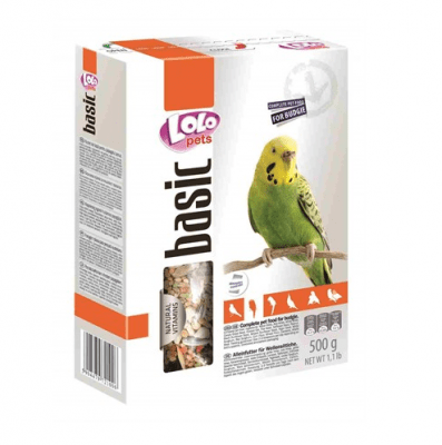 LOLO PETS ХРАНА ЗА ВЪЛНИСТИ ПАПАГАЛИ
