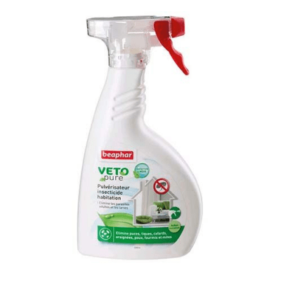 Репелентен спрей Beaphar Veto Pure Bio Environmental Spray, 400 мл