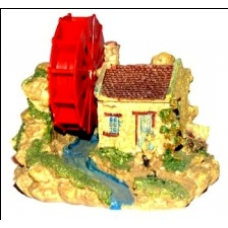 Декорация за аквариум смола - мелничка А1119